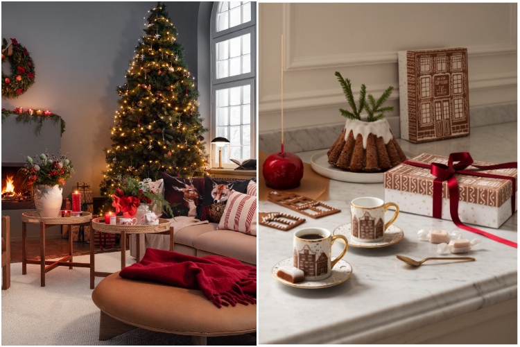 Svetlucava novogodišnja jelka i tople teksture načiniće vaš dom udobnim tokom praznične sezone